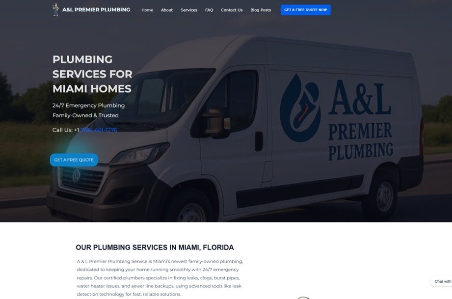 ANL Premier Plumbing UI system and layouts